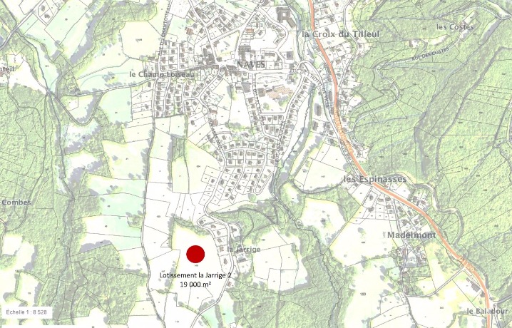 Naves Terrains à vendre