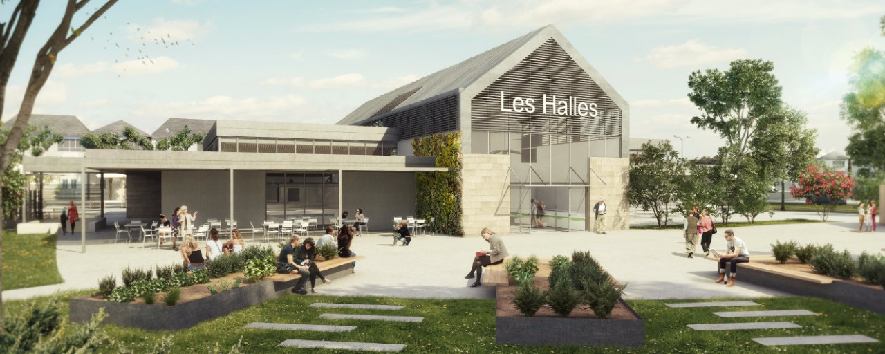 halle alimentaire thiers Brive - esquisse APS